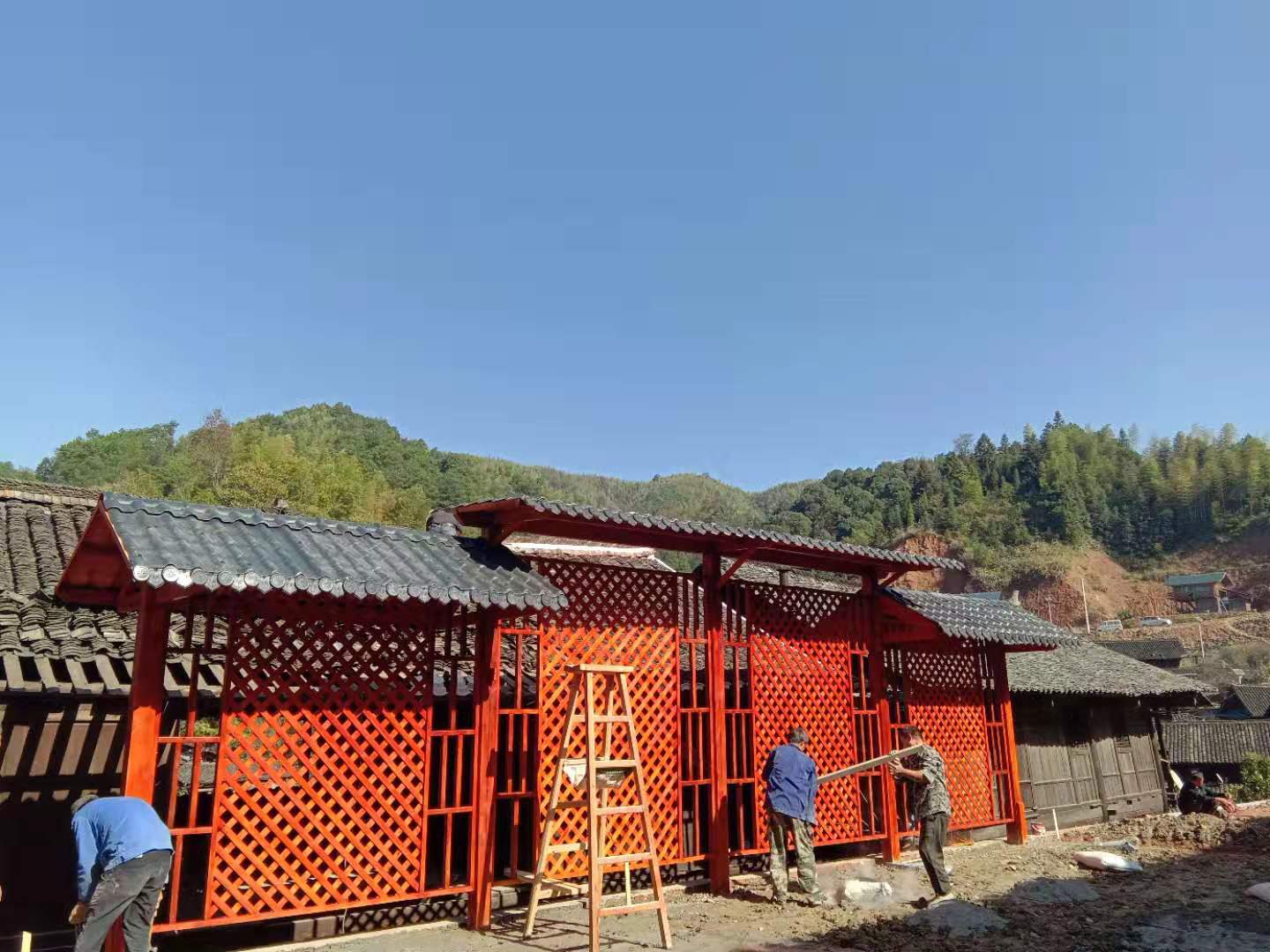 会同县岭头村扶贫项目